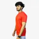 Men's Crimson Red Performance T-Shirt | Lightweight Athletic Wear